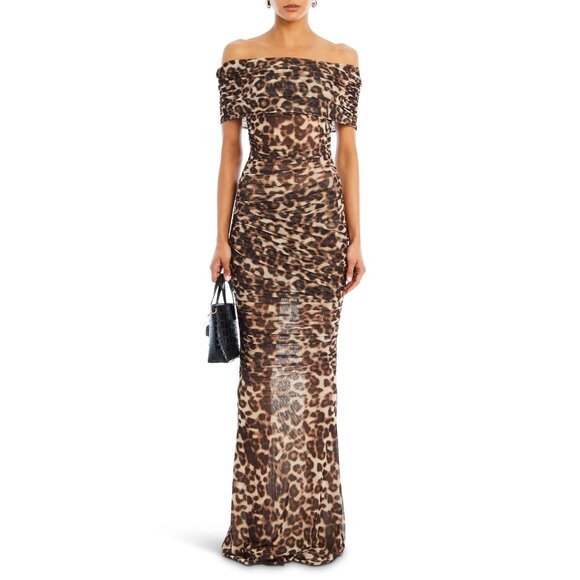 SER.O.YA Sasha Maxi Dress in Spotted Bengal Small New Womens Gown - Picture 15 of 16